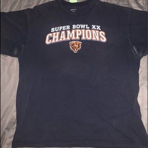 Vintage Men’s Sz L 1986 Bears Super Bowl XX Tee